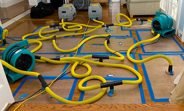 Professional Burst Pipe Water Damage technician working in Okanogan, WA